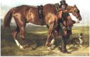 Le Cocher Noir by Alfred De Dreux