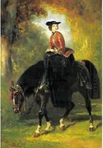 Amazone A L'alzan Brule by Alfred De Dreux