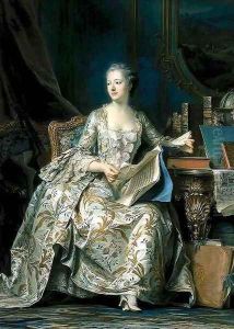 Portrait of the Marquise de Pompadour by Maurice Quentin de La Tour