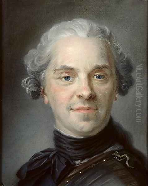 Portrait of Maurice, Comte de Saxe 1696-1750 1747 - view 1