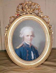 General Pierre Choderlos de Laclos 1741-1803 by Maurice Quentin de La Tour