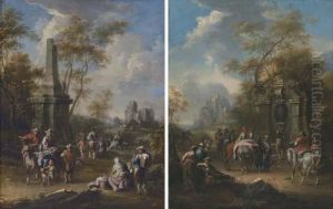 A Landscape by Franz Ferg