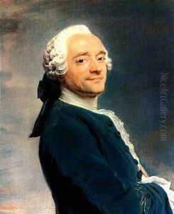 Self-Portrait 1751 by Maurice Quentin de La Tour