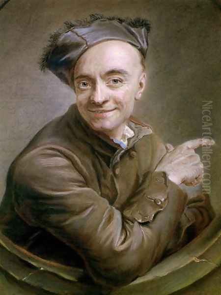 Self Portrait with the bulls-eye, 1737 - view 1