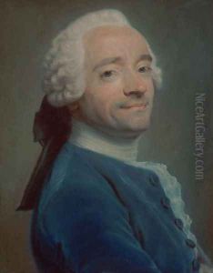 Self Portrait 6 by Maurice Quentin de La Tour