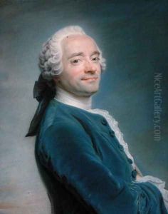 Self Portrait 5 by Maurice Quentin de La Tour