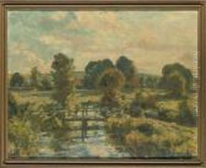 The Valley Of The River Ebble, Near Salisbury