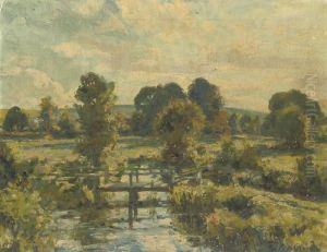 The Valley Of The River Ebble, Near Salisbury