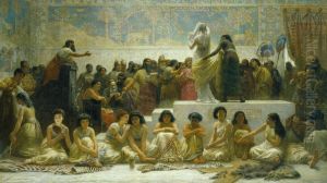 The Babylonian Marriage Market by Edwin Longsden Long