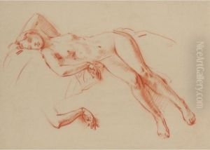 Reclining Nude / Hand Study Reclining Nude / Hand Study