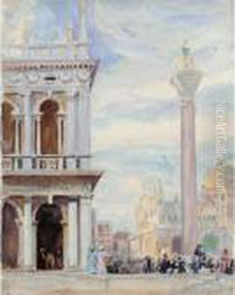 The Piazzetta, Venice - view 1