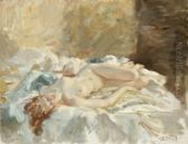 Reclining Female Nude - view 1