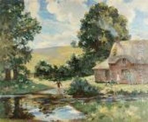 The Ford - Stratford Tony by Wilfred Gabriel De Glehn