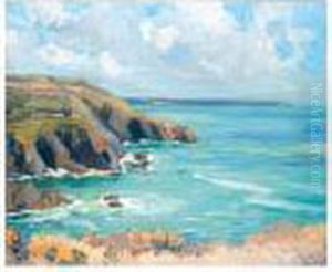 View Of The Cornish Coast