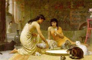 Sacred to Pasht by Edwin Longsden Long