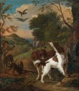 Jagdhunde Nehmen Die Witterung Auf by Adriaen de Gryef