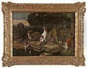 Le Retour De La Chasse by Adriaen de Gryef