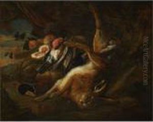 Still Life With Hare And Game by Adriaen de Gryef