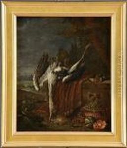 Still Life With Game And Fruit by Adriaen de Gryef