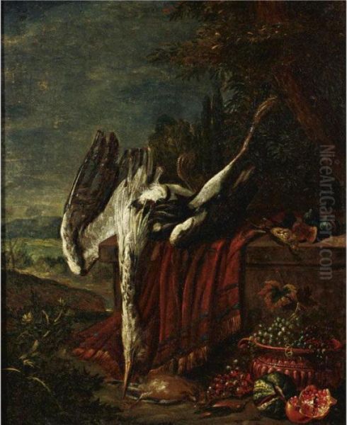 Still Life With Game And Fruit - view 1