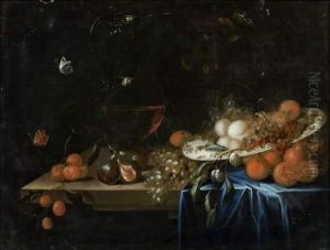 Nature Morte De Fruits by Jan Davidsz De Heem