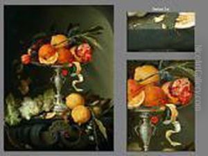 Fruchtestilleben Auf Und Um Einer Tazza by Jan Davidsz De Heem