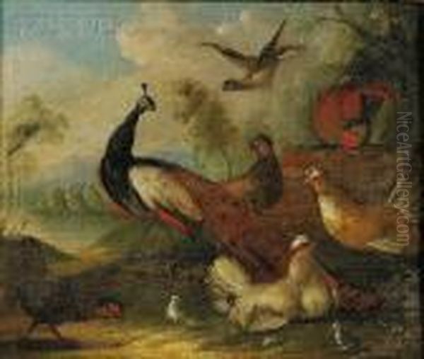 Birds In A Landscape - view 1