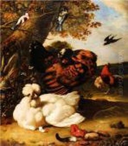 Hollandischer Meister by Melchior de Hondecoeter