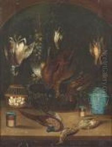 Nachfolger Des
Interieur Mit Jagdstillleben. by Melchior de Hondecoeter