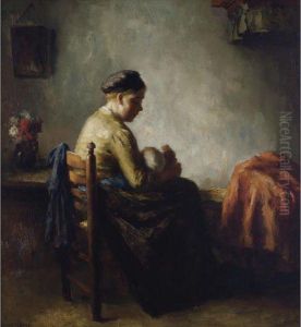 Rock-a-bye Baby by Bernard Johann De Hoog