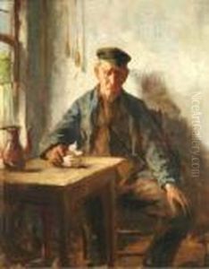 Dutch Interior by Bernard Johann De Hoog