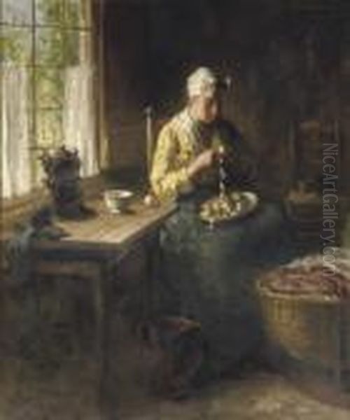 Peeling Potatoes - view 1