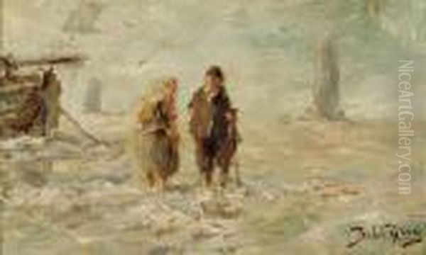Wading Ashore. - view 1