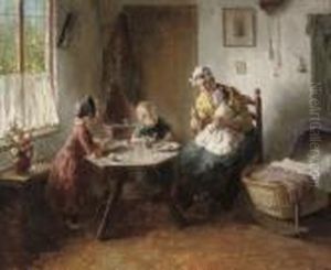 Supper Time by Bernard Johann De Hoog