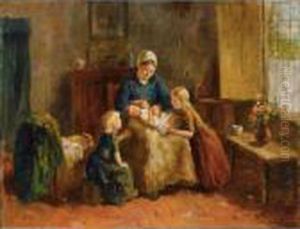 The Happy Family by Bernard Johann De Hoog