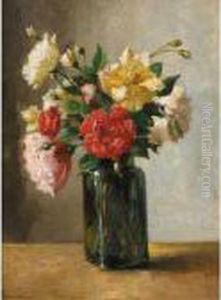 A Flower Still Life by Bernard Johann De Hoog
