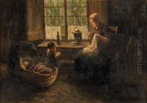 A Quiet Moment by Bernard Johann De Hoog