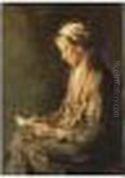 A Woman Reading - view 1