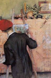 The Still Life Painter by Carl Larsson