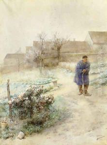 November by Carl Larsson