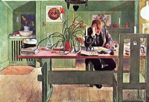 The Oldest Son by Carl Larsson