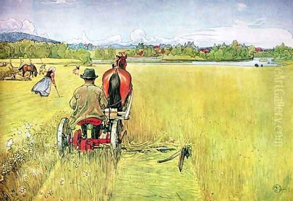 Summer, painting - view 1