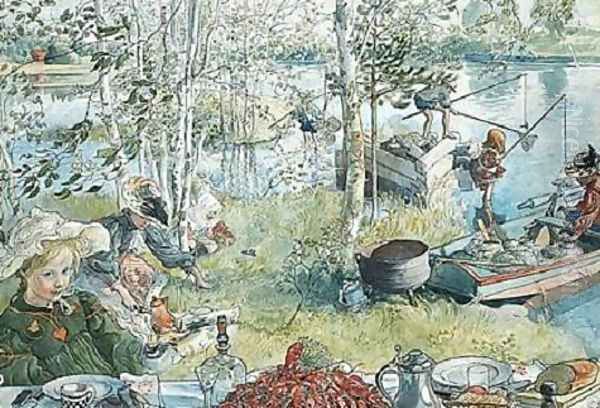 Crayfishing - view 1