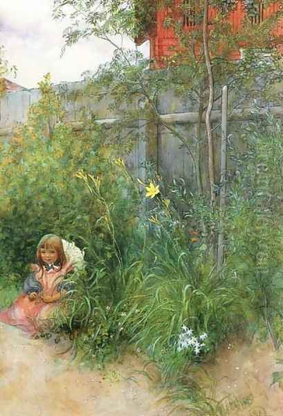 Brita In The Flowerbed - view 1
