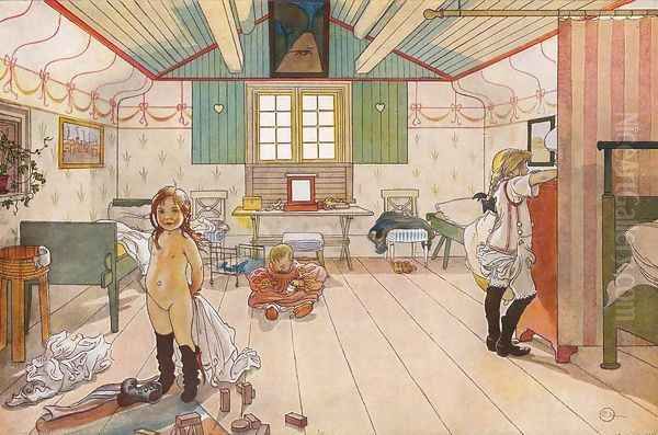 Mamma's and the small girls' room - view 1