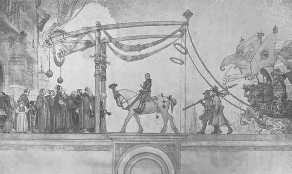 The Entry of King Gustav Vasa of Sweden into Stockholm - view 1