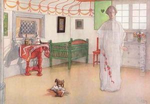 Home's Good Angel by Carl Larsson