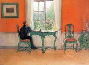 Catch-up Homework by Carl Larsson