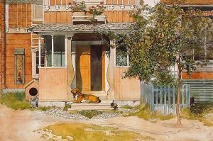 The Veranda by Carl Larsson
