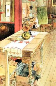 Hide And Seek by Carl Larsson
